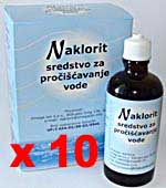 Sredstvo za pro�i��avanje vode - natrijev klorit (NaClO2) se danas prete�ito koristi u vodoopskrbnim sustavima cijelog svijeta.